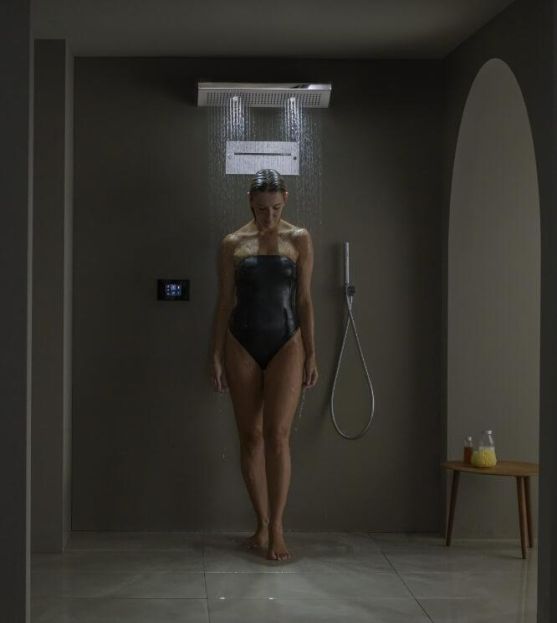 sistema doccia per private spa