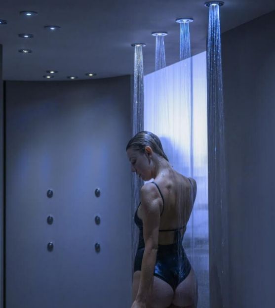 doccia con getto nebulizzato