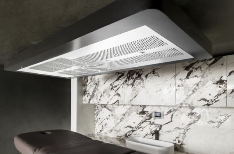 soffione per doccia esperienziale