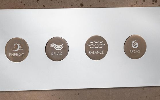 showerheads chromotherapy for spa