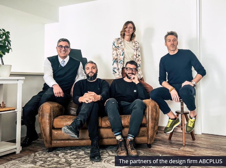 The partners of the design firm ABCPLUS