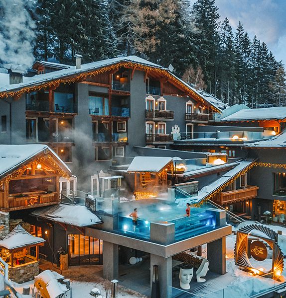 soluzioni d’acqua per la nuova SPA dell’Hotel Chalet Al Foss Alp Resort 5