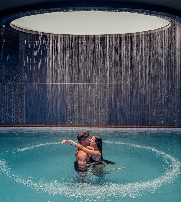 Water curtain di Aquaform: Architettura e tecnologia in sinergia