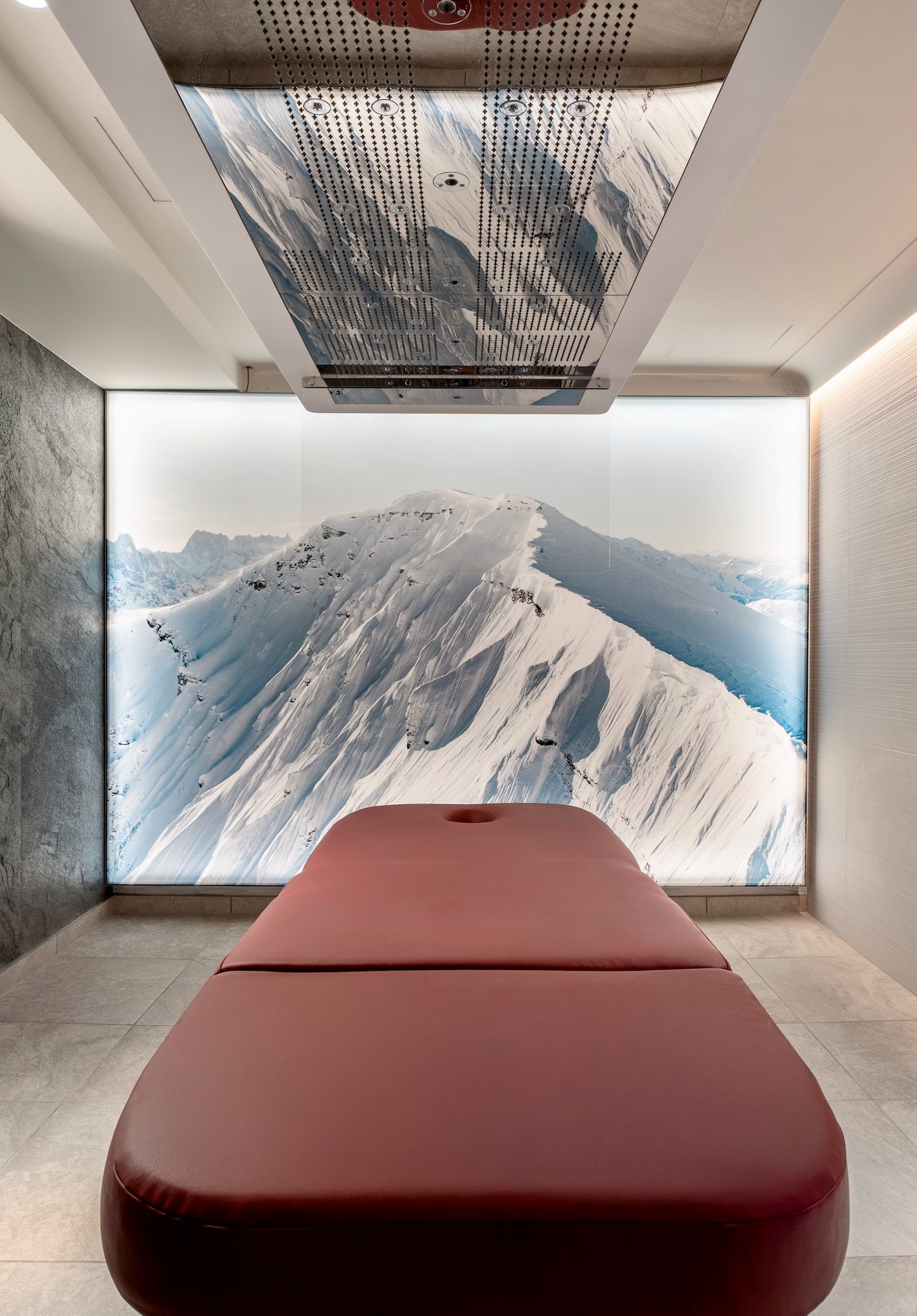 Horizontal showers, a new standard for well-being