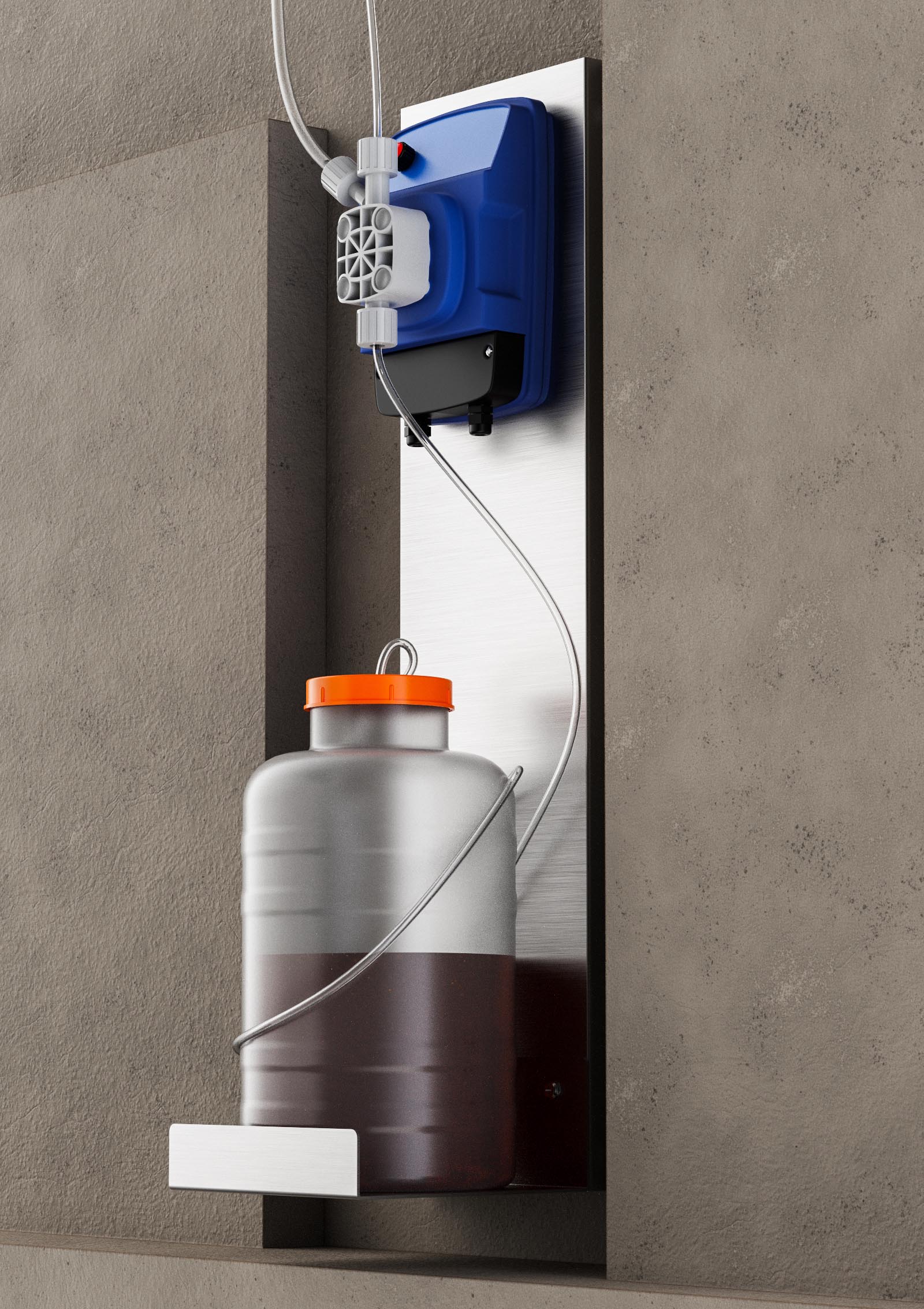 Peripheral Systems Integration of the new aquaform control system